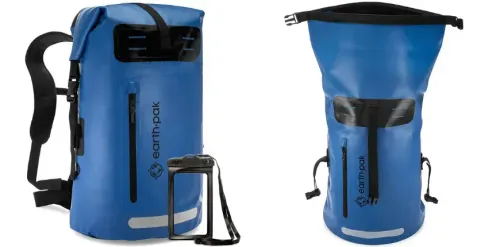 Earth pak summit dry bag backpack